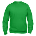 Apple Green - Front - Clique Unisex Adult Basic Round Neck Sweatshirt