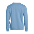 Light Blue - Back - Clique Unisex Adult Basic Round Neck Sweatshirt
