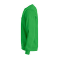 Apple Green - Side - Clique Unisex Adult Basic Round Neck Sweatshirt