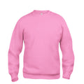 Bright Pink - Front - Clique Unisex Adult Basic Round Neck Sweatshirt