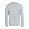Ash - Back - Clique Unisex Adult Basic Round Neck Sweatshirt