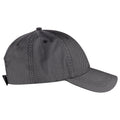 Black-Grey - Side - Clique Unisex Adult Reflective Cap