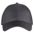 Black-Grey - Front - Clique Unisex Adult Reflective Cap
