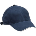 Navy - Front - Clique Childrens-Kids Davis Cap