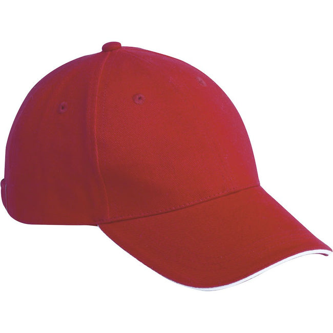 Red - Front - Clique Childrens-Kids Davis Cap