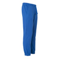 Royal Blue - Side - Clique Childrens-Kids Plain Jogging Bottoms