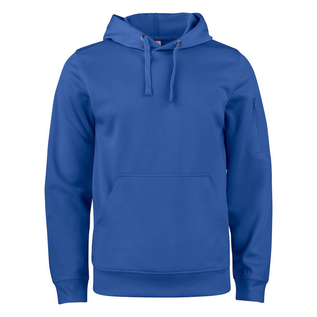 Royal Blue - Front - Clique Unisex Adult Basic Active Hoodie