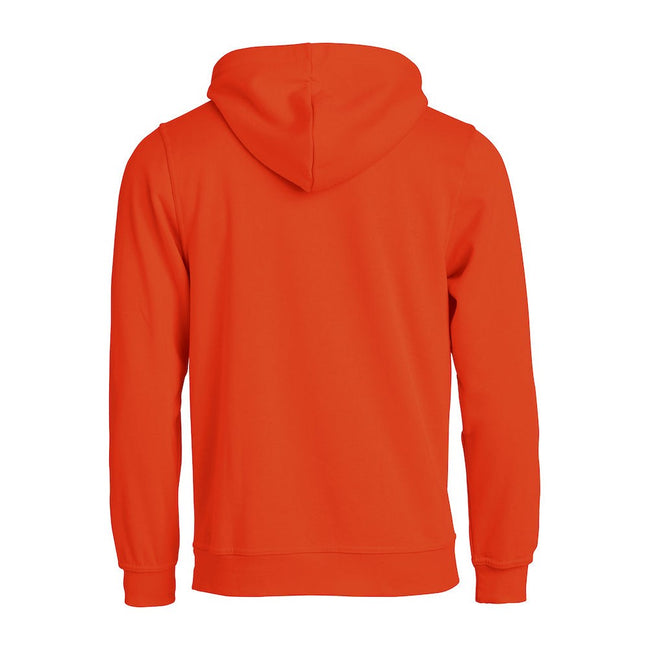 Blood Orange - Back - Clique Unisex Adult Basic Hoodie