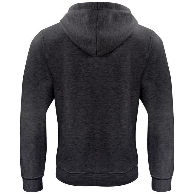 Anthracite Melange - Back - Clique Unisex Adult Basic Hoodie