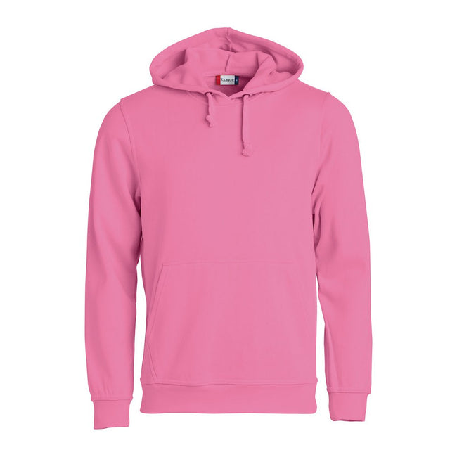 Bright Pink - Front - Clique Unisex Adult Basic Hoodie