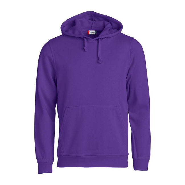 Bright Lilac - Front - Clique Unisex Adult Basic Hoodie