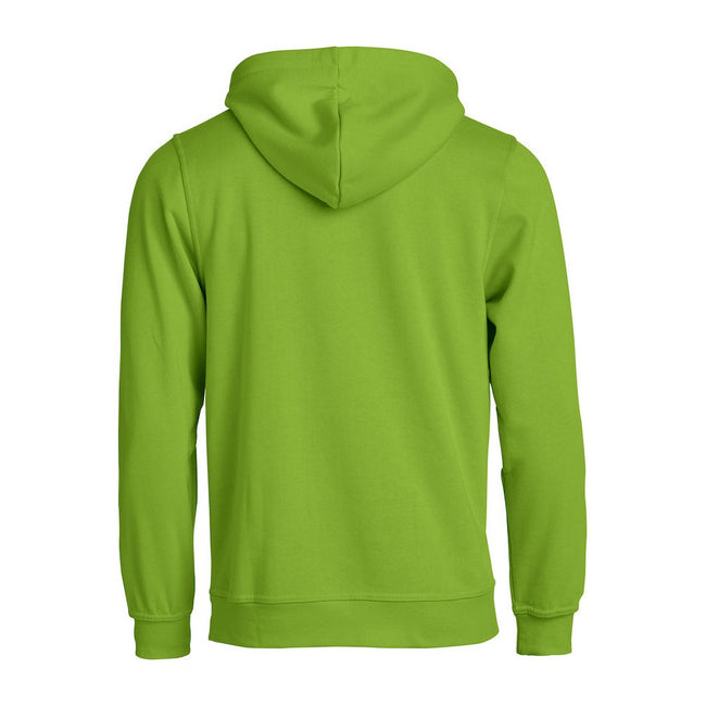 Light Green - Back - Clique Unisex Adult Basic Hoodie