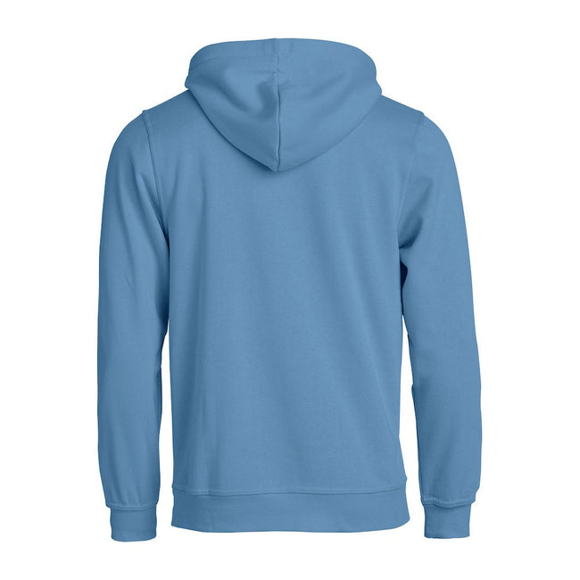 Light Blue - Back - Clique Unisex Adult Basic Hoodie