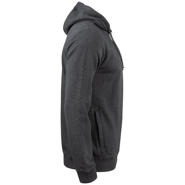 Anthracite Melange - Lifestyle - Clique Mens Premium Melange Hoodie