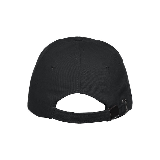 Black - Back - Clique Unisex Adult Davis Cap