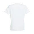 White - Back - Clique Mens Stretch T-Shirt