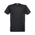 Black - Front - Clique Mens Stretch T-Shirt
