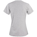 Grey Melange - Back - Clique Womens-Ladies Premium Melange T-Shirt
