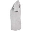 Grey Melange - Lifestyle - Clique Womens-Ladies Premium Melange T-Shirt