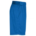 Royal Blue - Side - Clique Unisex Adult Plain Active Shorts