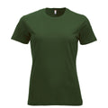 Bottle Green - Front - Clique Womens-Ladies New Classic T-Shirt