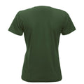 Bottle Green - Back - Clique Womens-Ladies New Classic T-Shirt