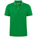 Sport Green - Front - James Harvest Mens Greenville Regular Polo Shirt