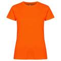Visibility Orange - Front - Clique Womens-Ladies Basic Active T-Shirt