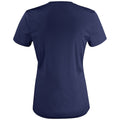 Dark Navy - Back - Clique Womens-Ladies Basic Active T-Shirt
