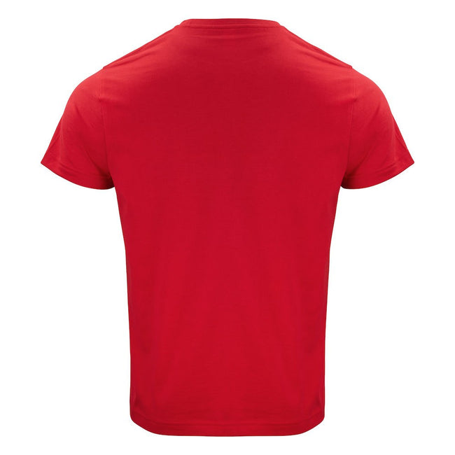 Red - Back - Clique Mens Classic OC T-Shirt
