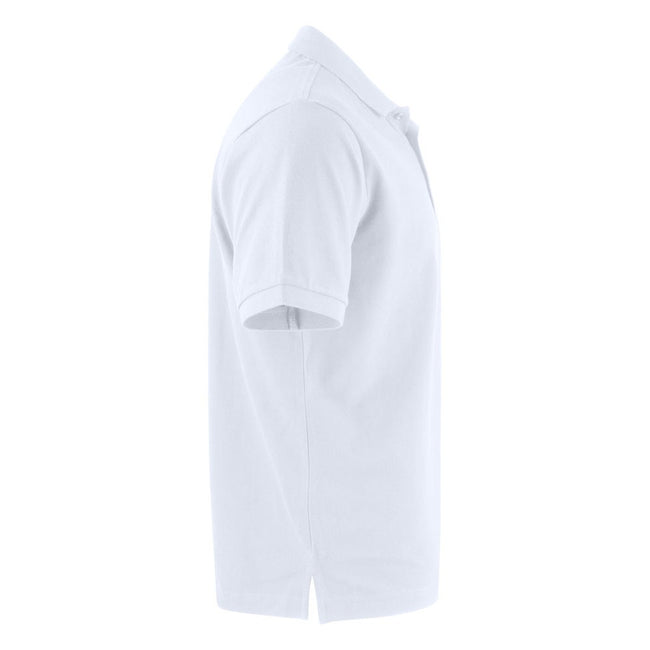 White - Side - Harvest Mens Neptune Polo Shirt