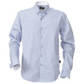 Blue - Front - James Harvest Mens Redding Formal Shirt