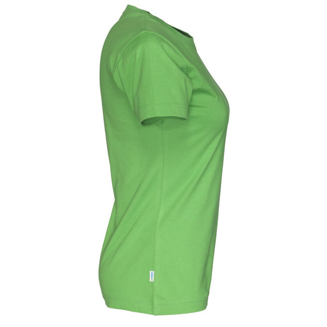 Green - Side - Cottover Womens-Ladies Organic T-Shirt