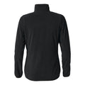 Black - Back - Clique Womens-Ladies Basic Microfleece Jacket