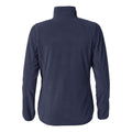 Dark Navy - Back - Clique Womens-Ladies Basic Microfleece Jacket