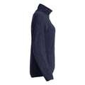 Dark Navy - Side - Clique Womens-Ladies Basic Microfleece Jacket