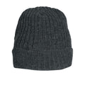 Anthracite Melange - Back - Clique Unisex Adult Milas Beanie