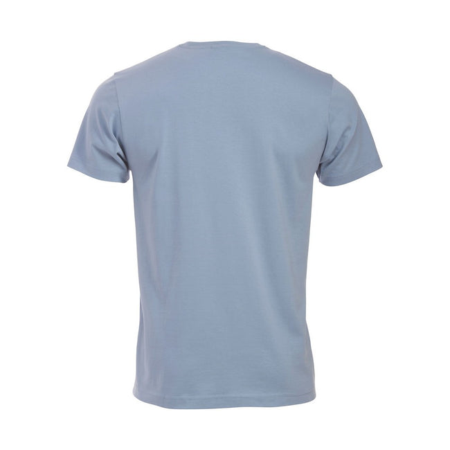 Light Blue - Back - Clique Mens New Classic T-Shirt