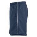 Navy - Side - Clique Unisex Adult Hollis Shorts