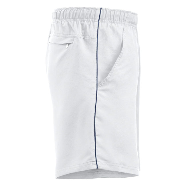 White-Navy - Lifestyle - Clique Unisex Adult Hollis Shorts