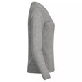 Grey Melange - Lifestyle - Clique Mens Basic Long-Sleeved T-Shirt