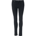Black - Front - Clique Womens-Ladies Stretch Jeans