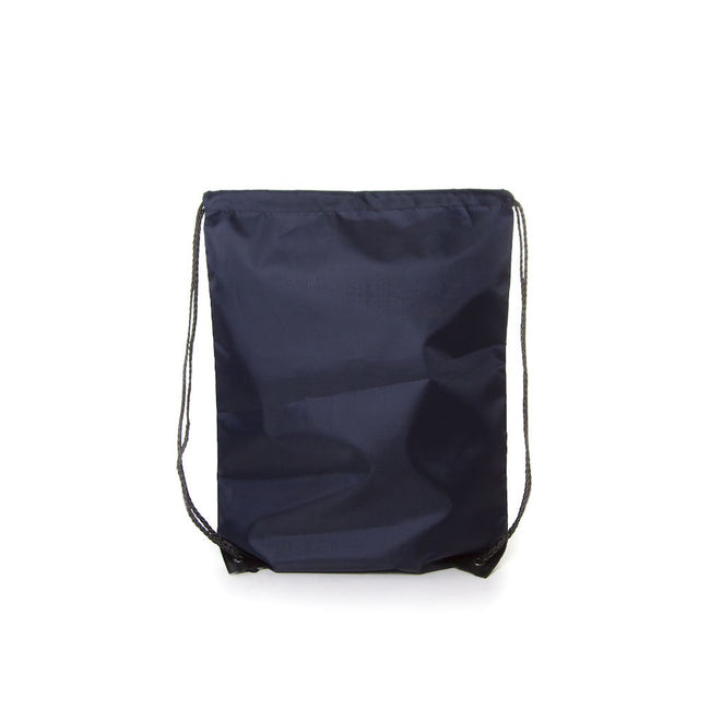 Navy - Front - United Bag Store Drawstring Bag