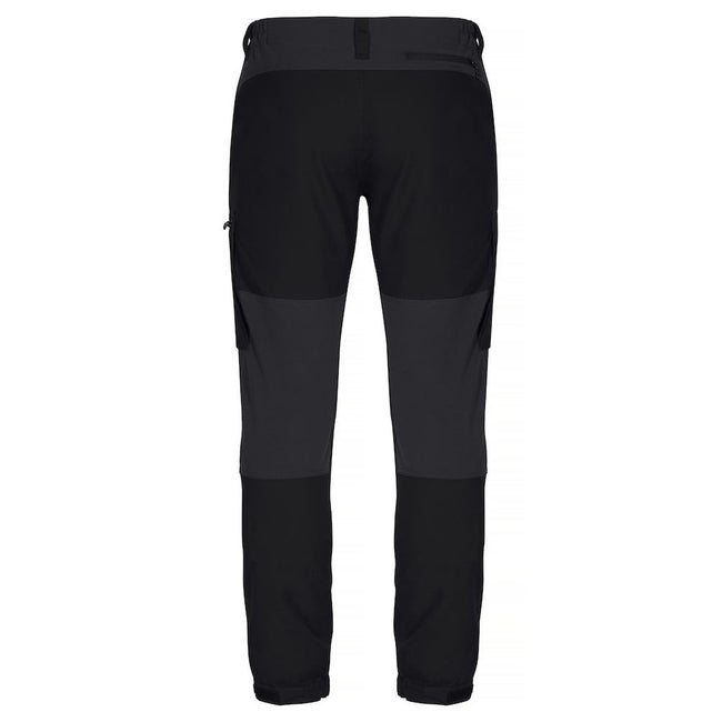Black - Back - Clique Mens Kenai Cargo Trousers