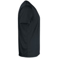 Black - Side - Clique Mens Active T-Shirt