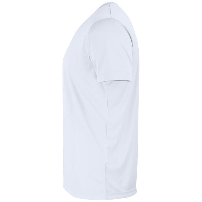 White - Lifestyle - Clique Mens Active T-Shirt