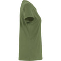 Army Green - Lifestyle - Clique Womens-Ladies Plain T-Shirt