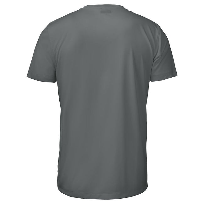 Stone - Back - Projob Mens Spun Dyed T-Shirt