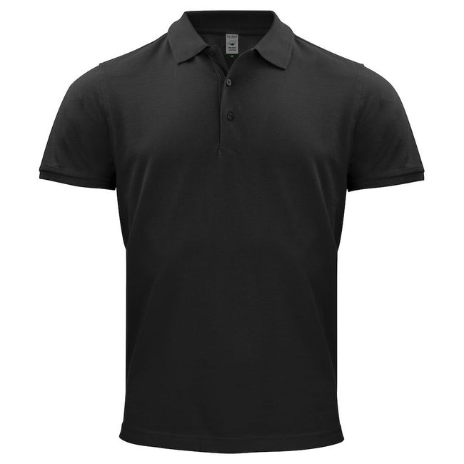 Black - Front - Clique Mens Classic Polo Shirt
