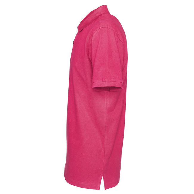 Dark Cerise - Lifestyle - Clique Mens Pique Polo Shirt